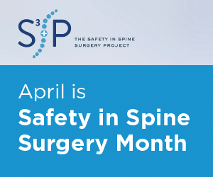 Safety in Spine Surgery Month