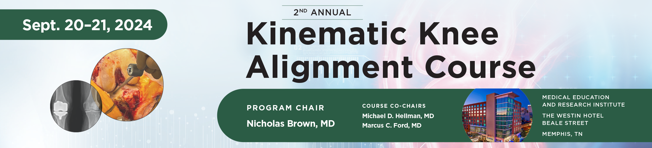 Kinematic Knee Course 2024