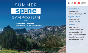 Summer Spine Symposium