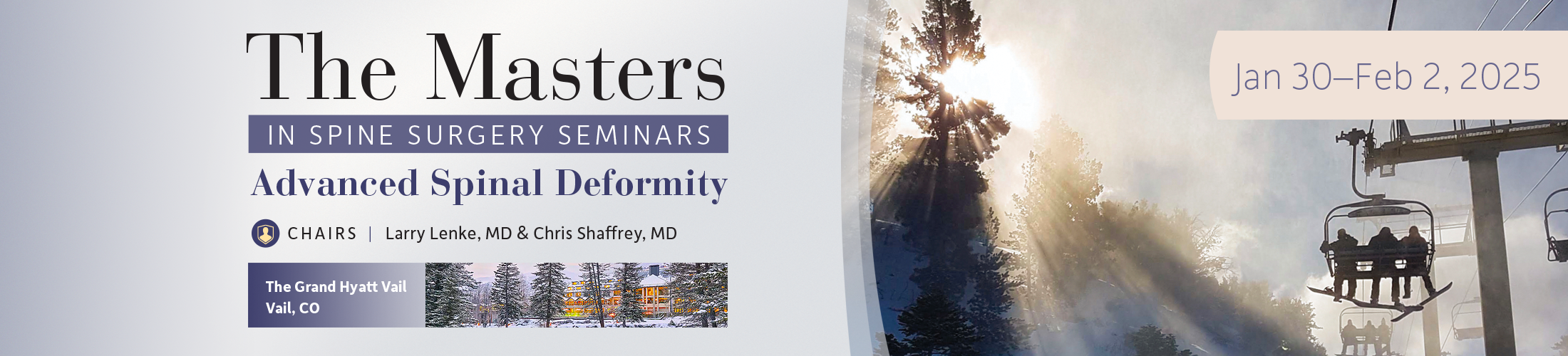 Masters in Spine Surgery Seminars